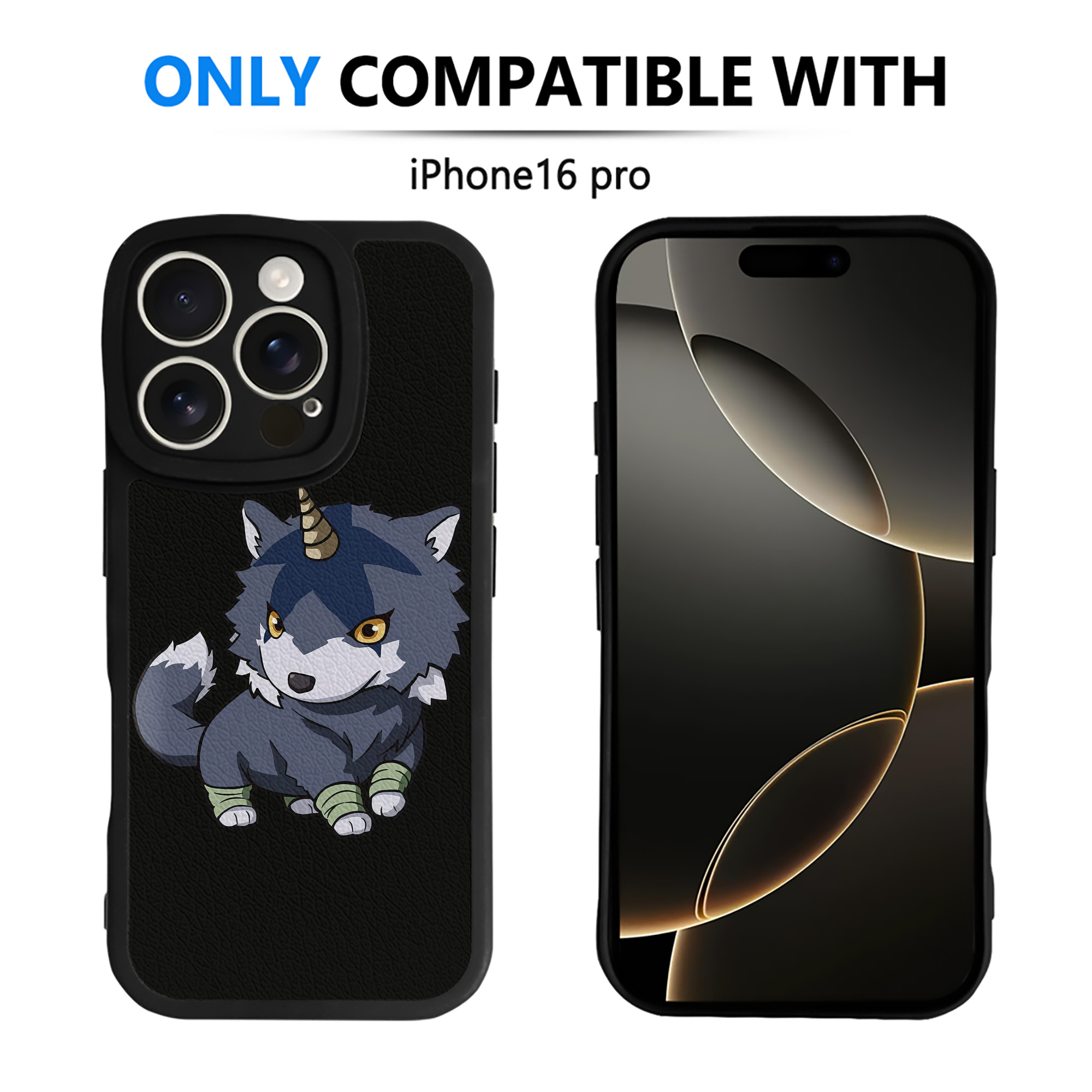 （画像用） 転スラ Regarding Reincarnated to Slime 【iPhone 16シリーズ対応】シリコンスマホケース（レザー調） 材質：シリコン